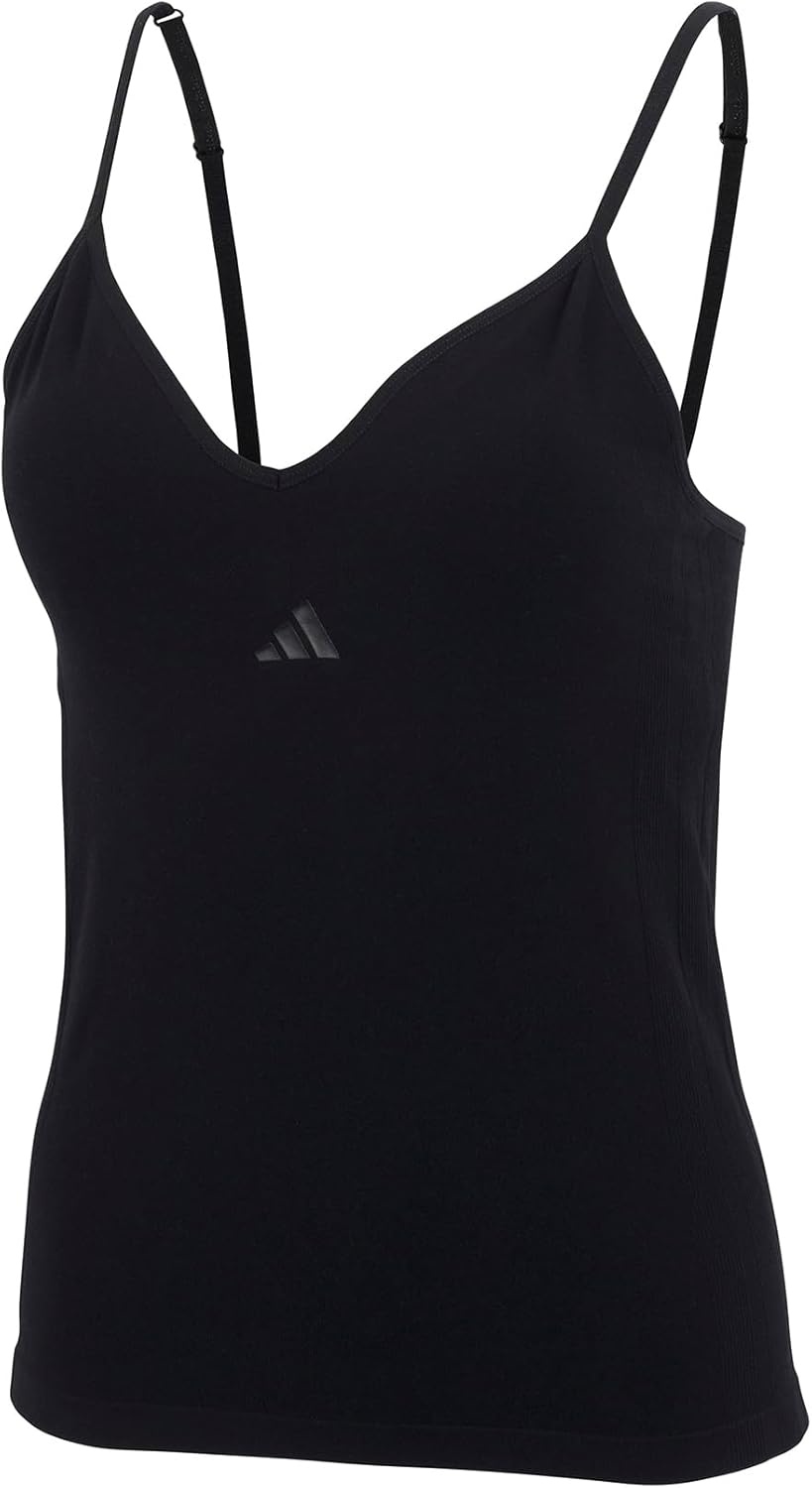 image:imageadidas Womens Active Seamless Micro Stretch Smoothing Tank TopBlack