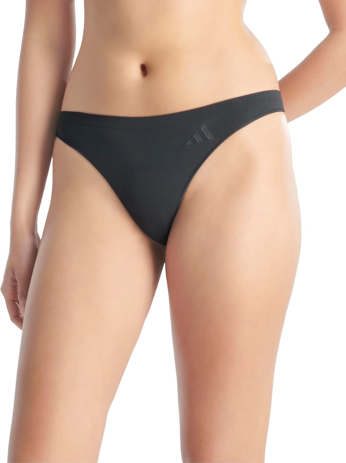 image:imageadidas Womens Active Seamless Thong Underwear Multipack Black Medium