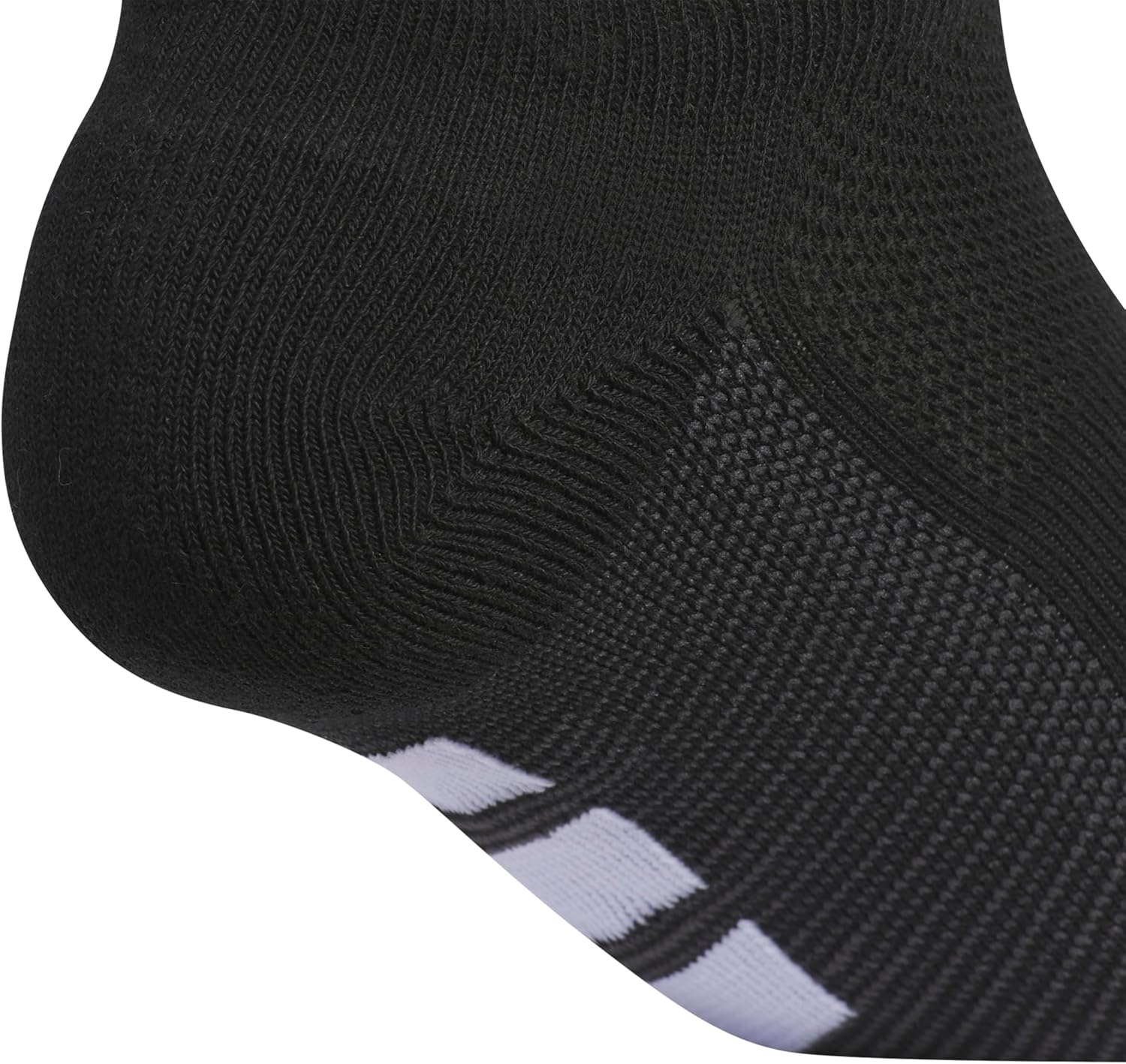 image:imageadidas Womens All Day Training Workout Socks 3 Pairs Multiple HeightsBlackViolet Tone PurpleWhiteNo Show