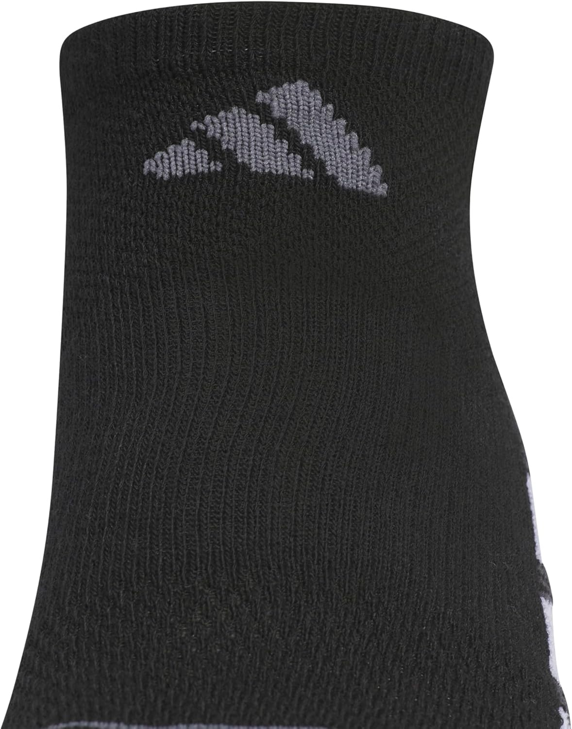 image:imageadidas Womens All Day Training Workout Socks 3 Pairs Multiple HeightsBlackViolet Tone PurpleWhiteNo Show
