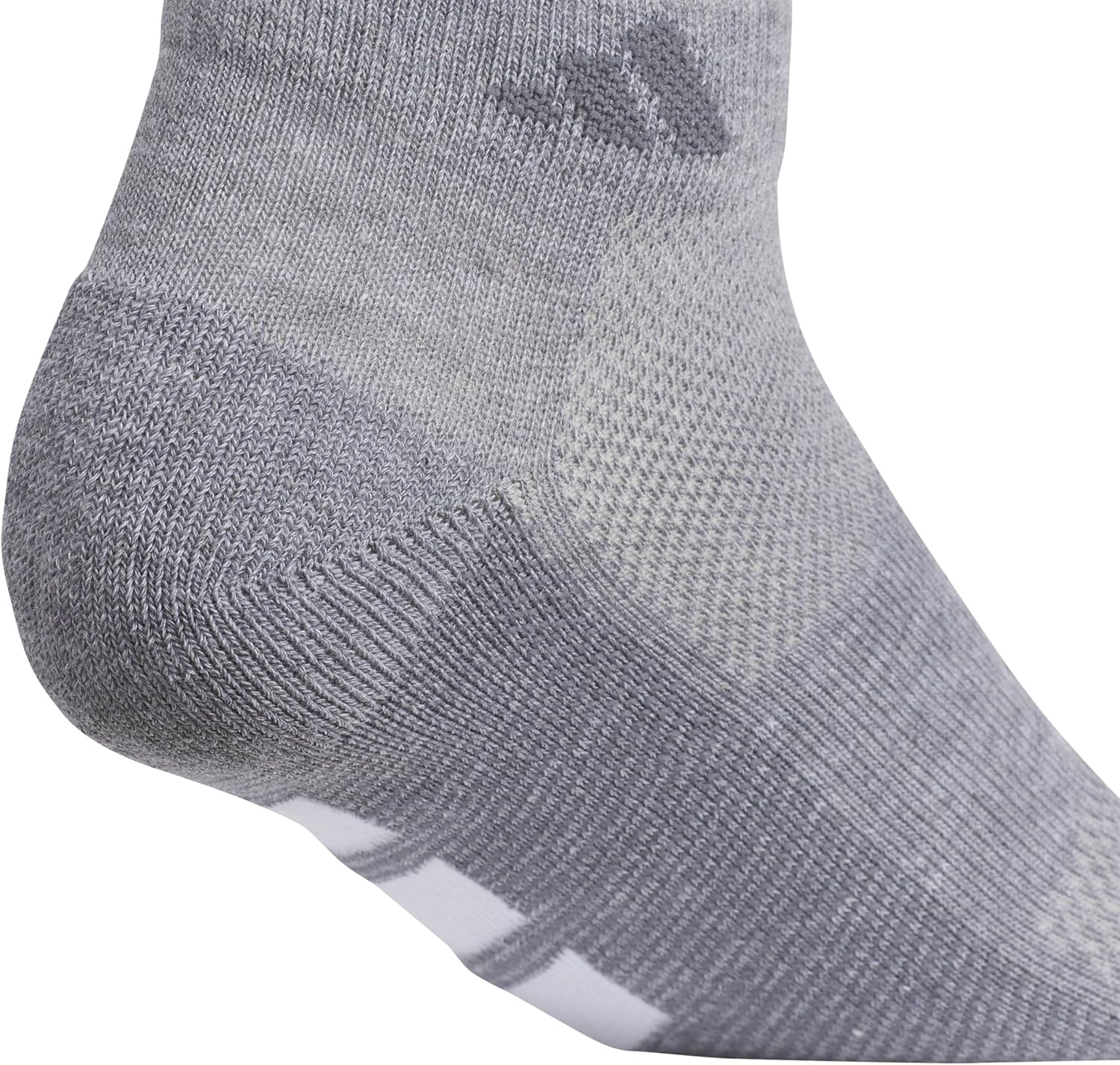 image:imageadidas Womens All Day Training Workout Socks 3 Pairs Multiple HeightsGreyWhiteBlackLow Cut