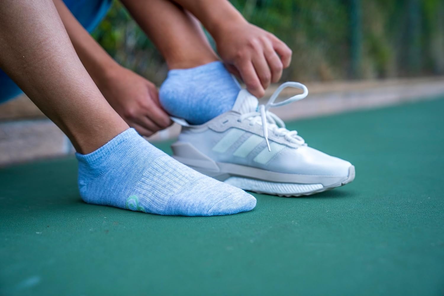 image:imageadidas Womens All Day Training Workout Socks 3 Pairs Multiple HeightsGreyWhiteBlackNo Show