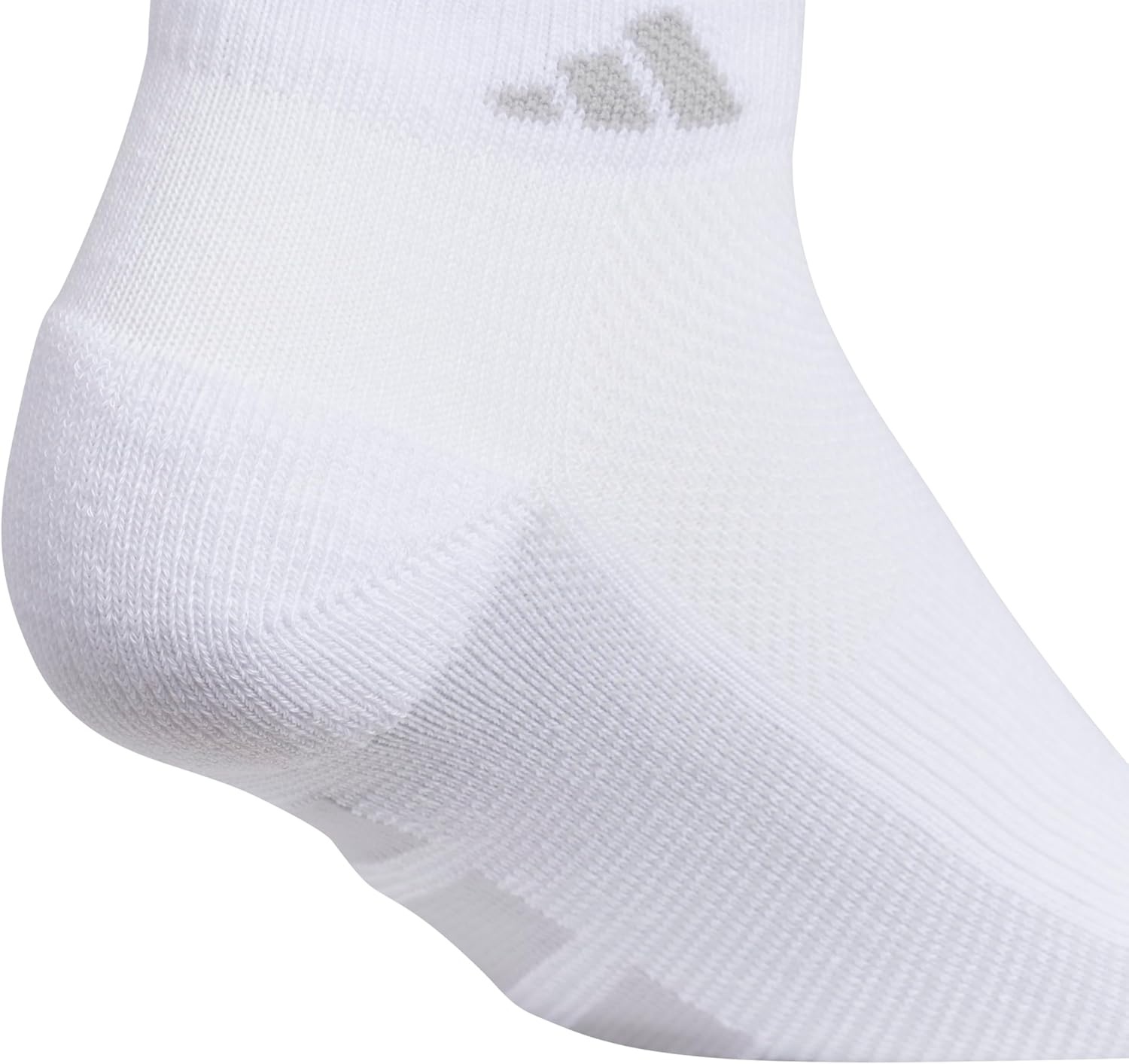 image:imageadidas Womens All Day Training Workout Socks 3 Pairs Multiple HeightsWhiteClear Onix GreyClear GreyLow Cut