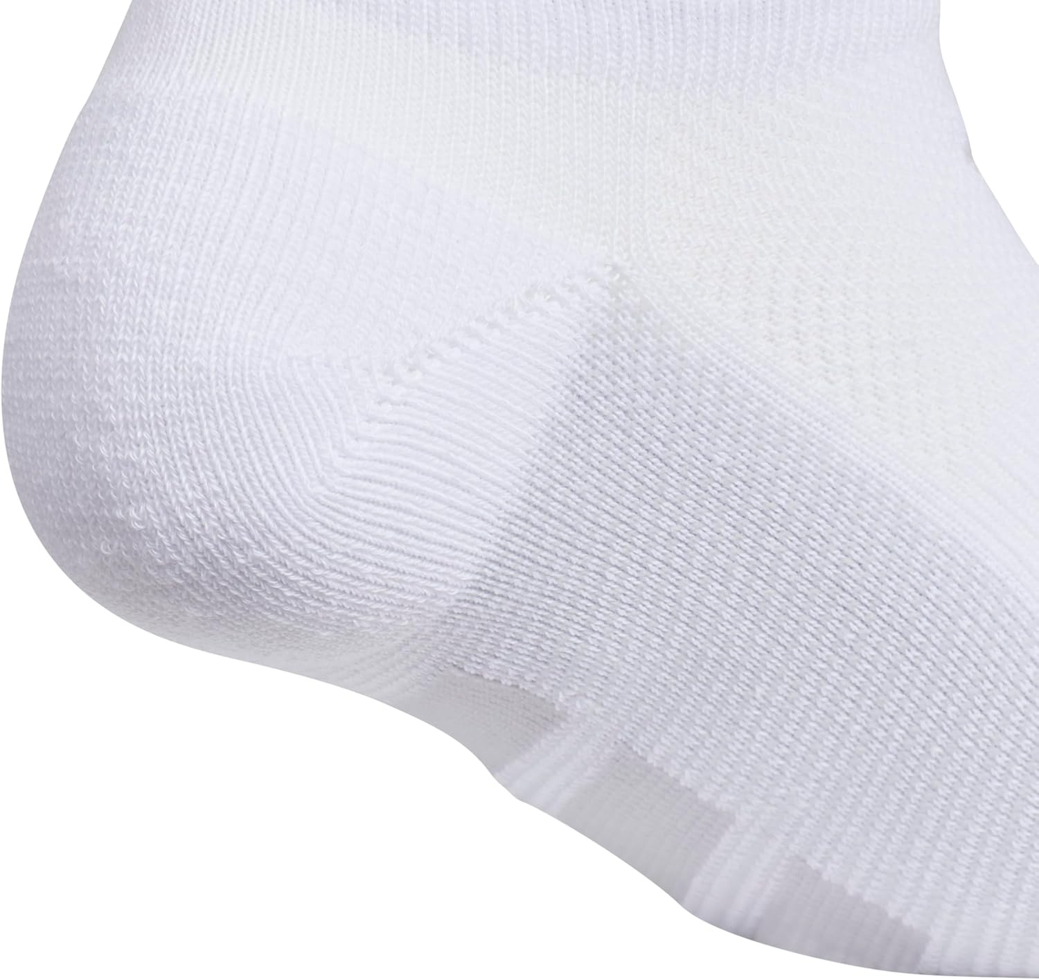 image:imageadidas Womens All Day Training Workout Socks 3 Pairs Multiple HeightsWhiteClear Onix GreyClear GreyNo Show