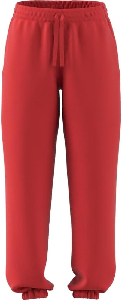 image:imageadidas Womens All Season Fleece Sweatpants Casual BrownBright Red