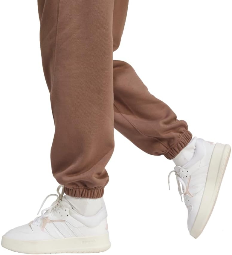 image:imageadidas Womens All Season Fleece Sweatpants Casual BrownEarth Strata