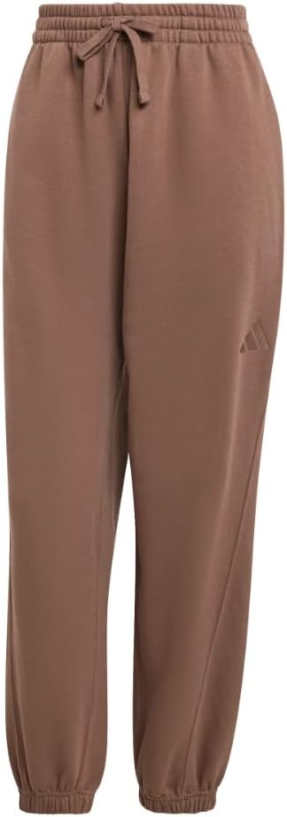 image:imageadidas Womens All Season Fleece Sweatpants Casual BrownEarth Strata