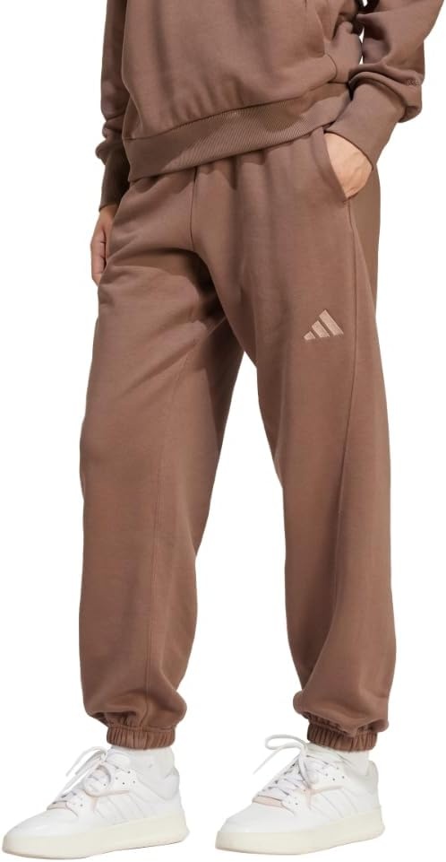 image:imageadidas Womens All Season Fleece Sweatpants Casual BrownEarth Strata