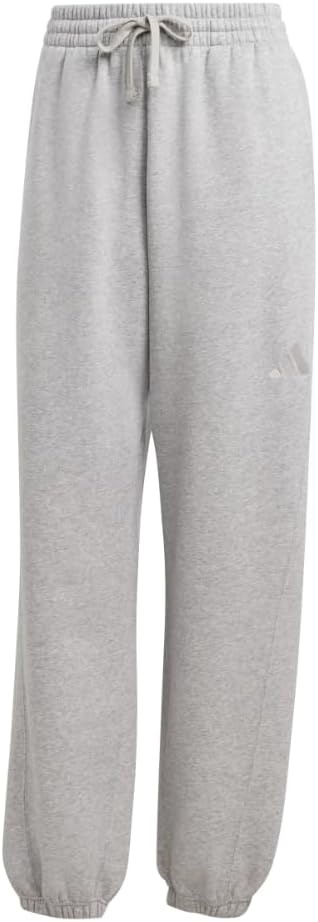 image:imageadidas Womens All Season Fleece Sweatpants Casual BrownMedium Grey Heather