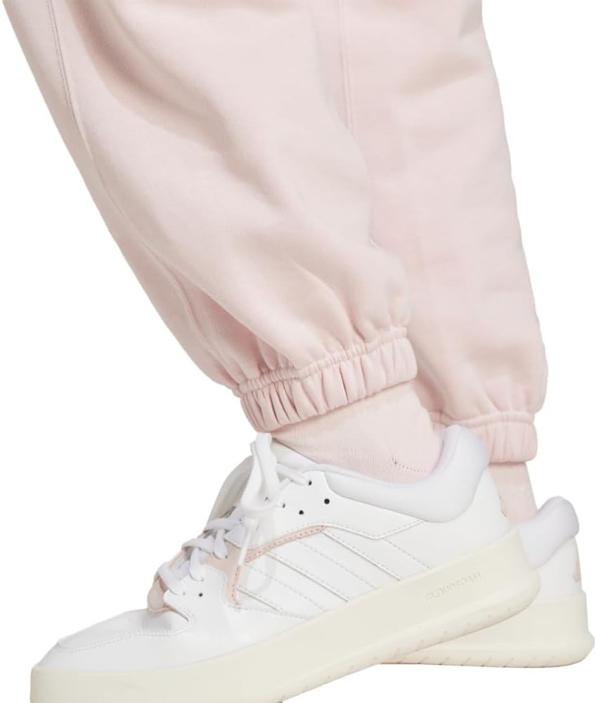 image:imageadidas Womens All Season Fleece Sweatpants Casual BrownSandy Pink