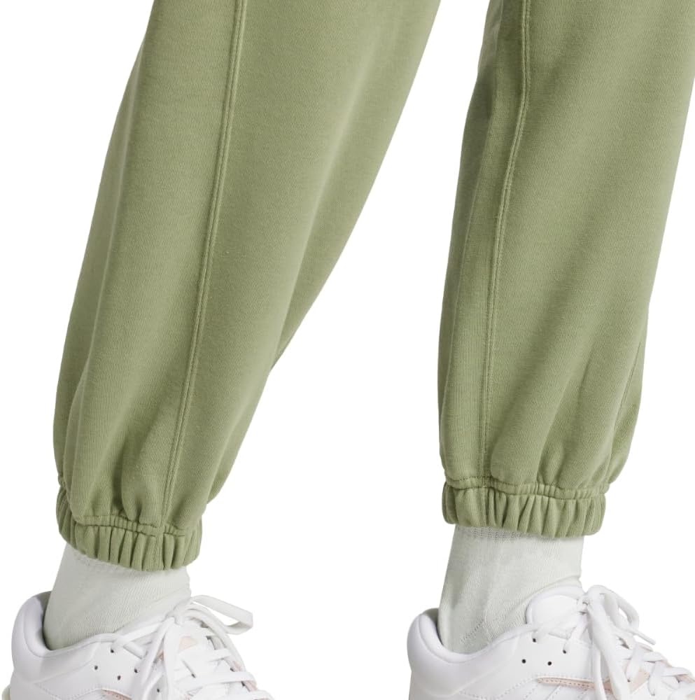 image:imageadidas Womens All Season Fleece Sweatpants Casual BrownTent Green