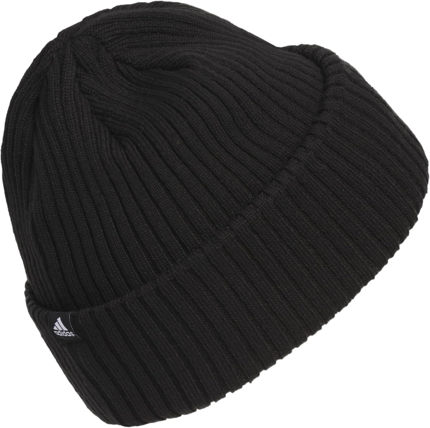 image:imageadidas Womens Altitude Beanie Cuffed Knit Winter Hat1BlackWhite