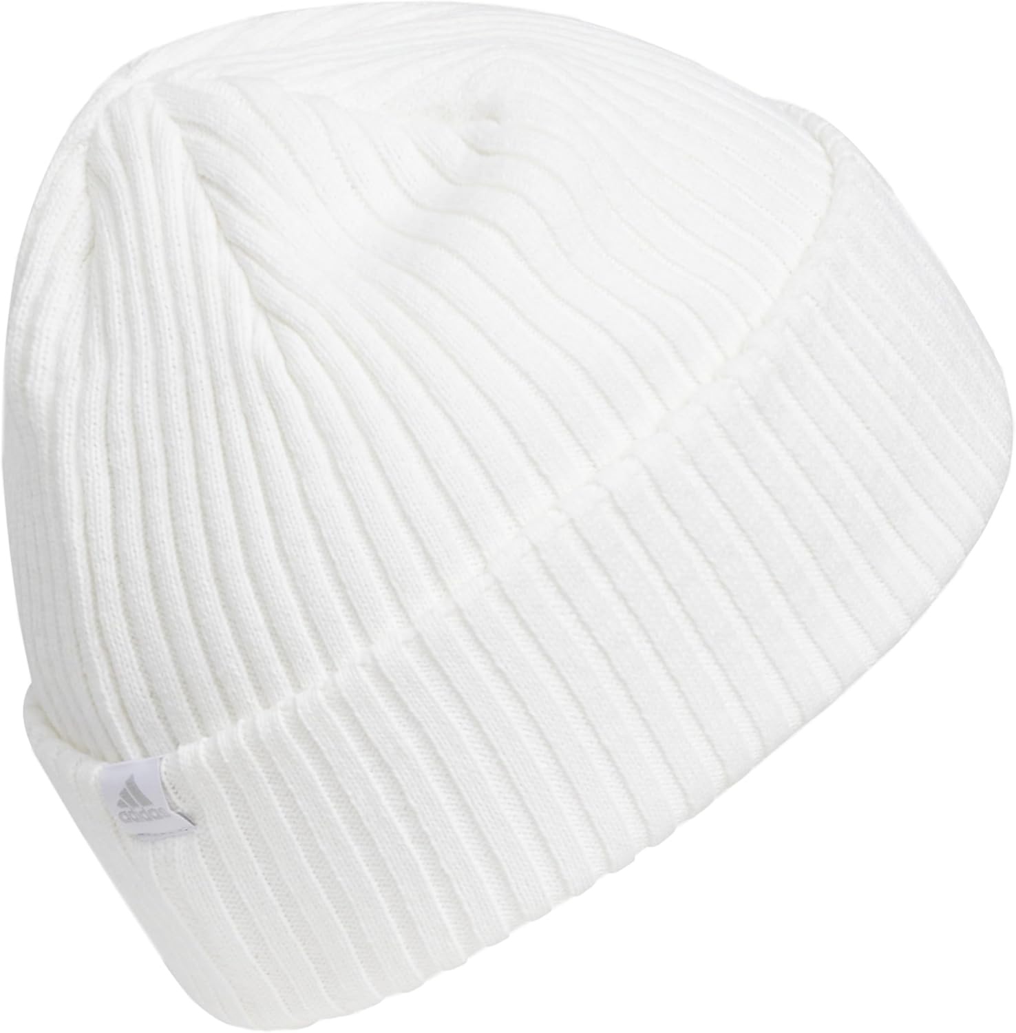 image:imageadidas Womens Altitude Beanie Cuffed Knit Winter Hat1WhiteGrey Two