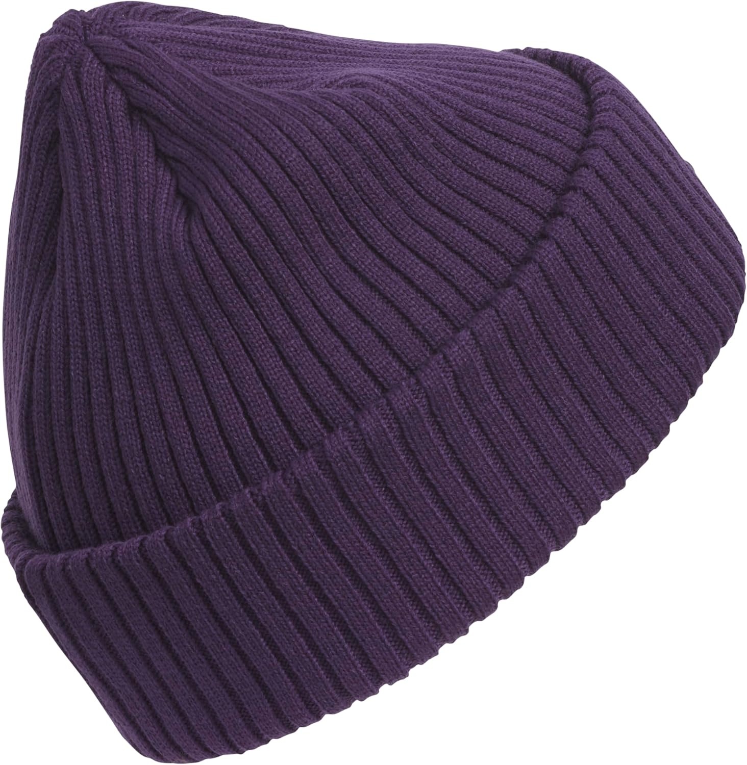 image:imageadidas Womens Altitude Beanie Cuffed Knit Winter Hat2Aurora Plum Purple