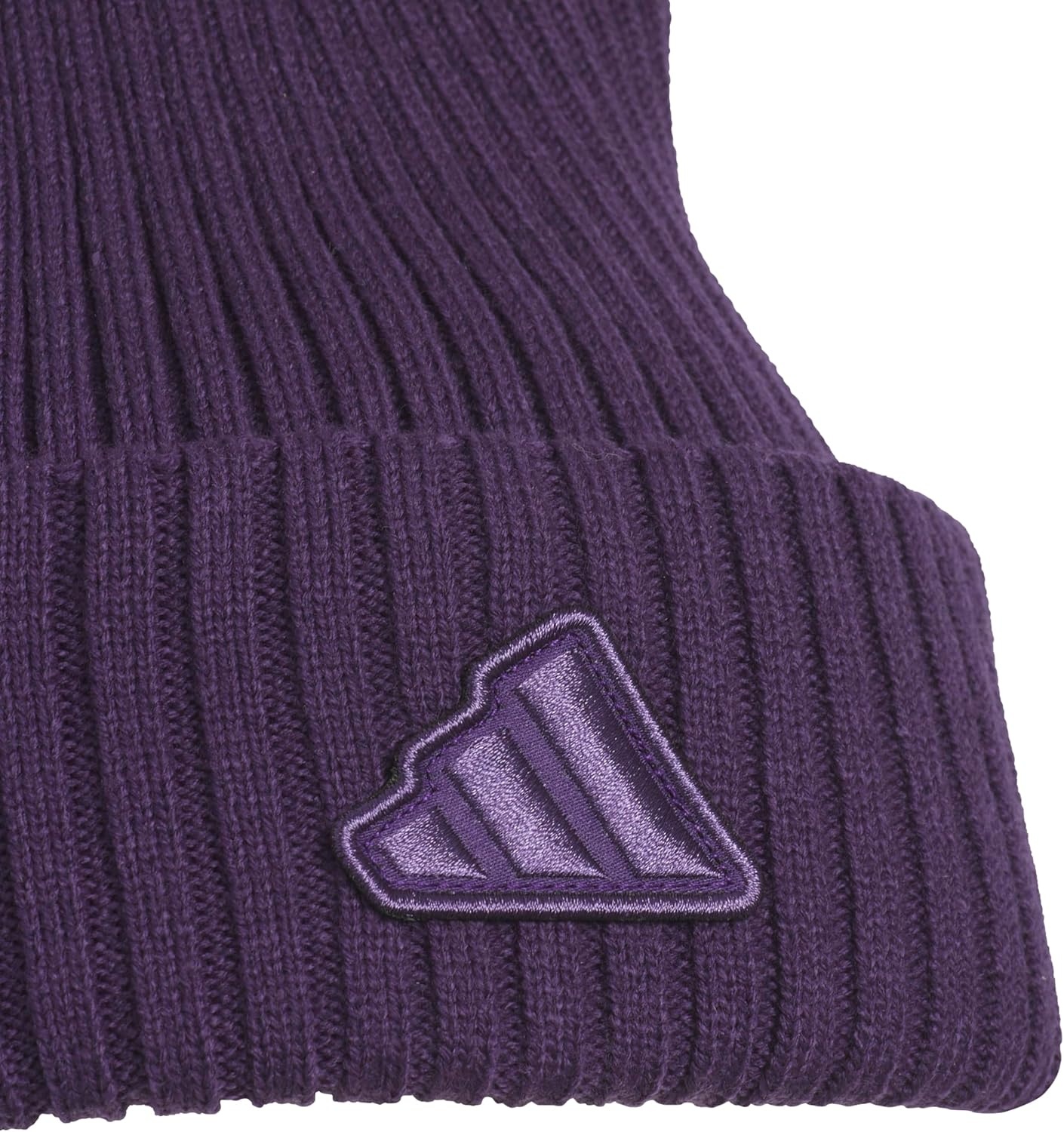 image:imageadidas Womens Altitude Beanie Cuffed Knit Winter Hat2Aurora Plum Purple