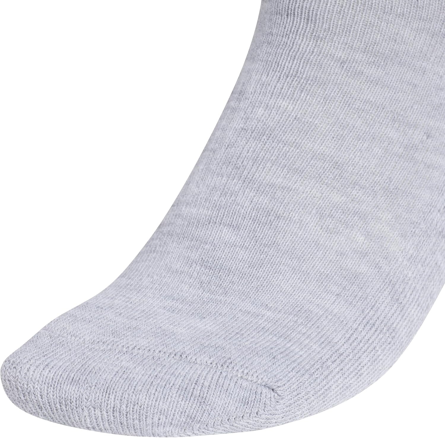 image:imageadidas Womens Athletic Cushioned Crew Socks 6 Pairs Durable amp ComfortableCool Light HeatherClear PinkDark Blue
