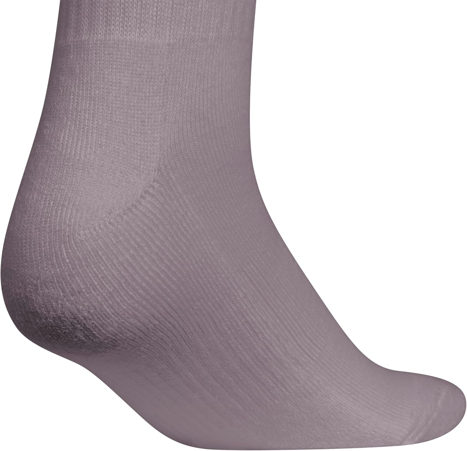 image:imageadidas Womens Athletic Cushioned Crew Socks 6 Pairs Durable amp ComfortablePreloved Fig PurpleClear Onix GreyWhite