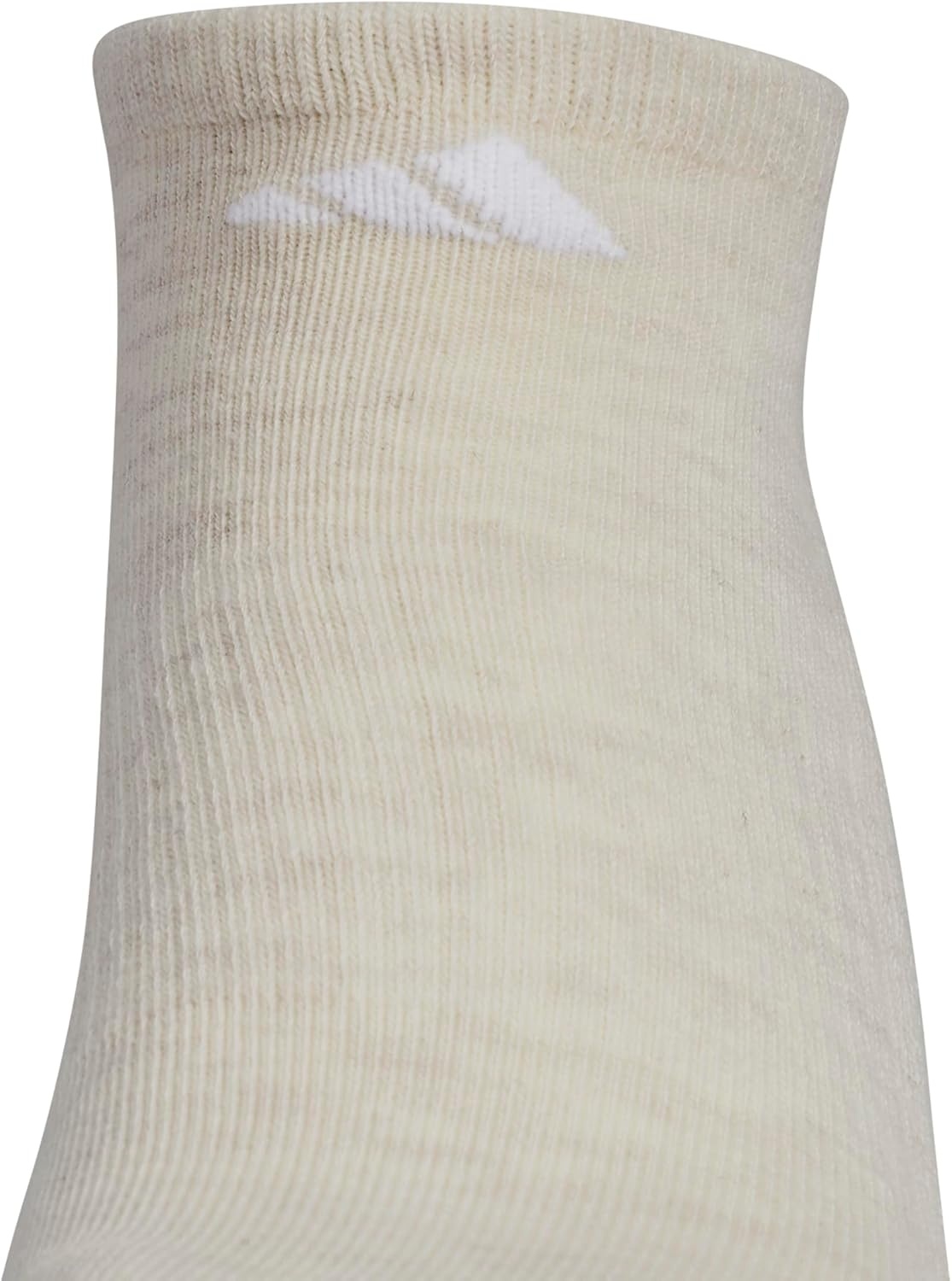 image:imageadidas Womens Athletic Cushioned No Show Socks 6 Pairs Durable amp ComfortableAlumina BeigeWhiteWonder Beige