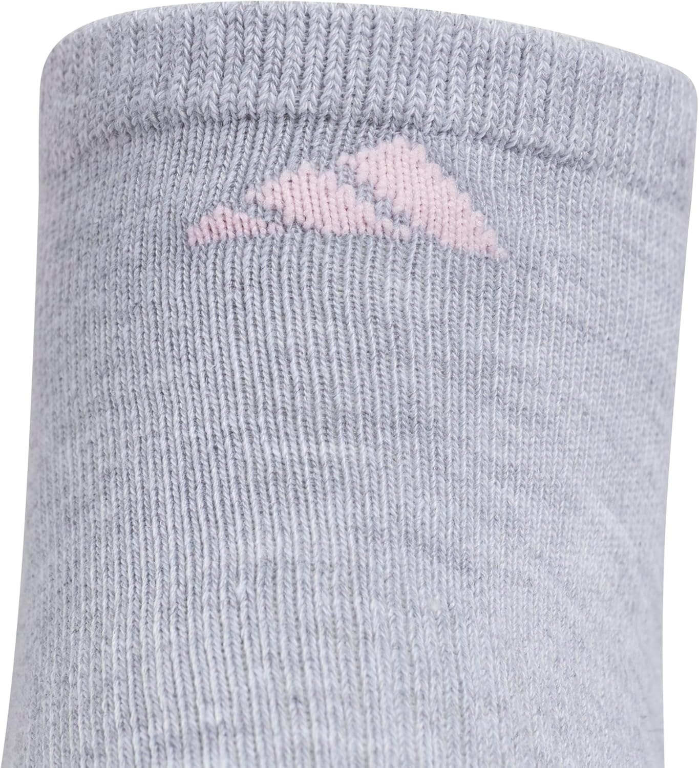 image:imageadidas Womens Athletic Cushioned No Show Socks 6 Pairs Durable amp ComfortableCool Light HeatherClear PinkDark Blue