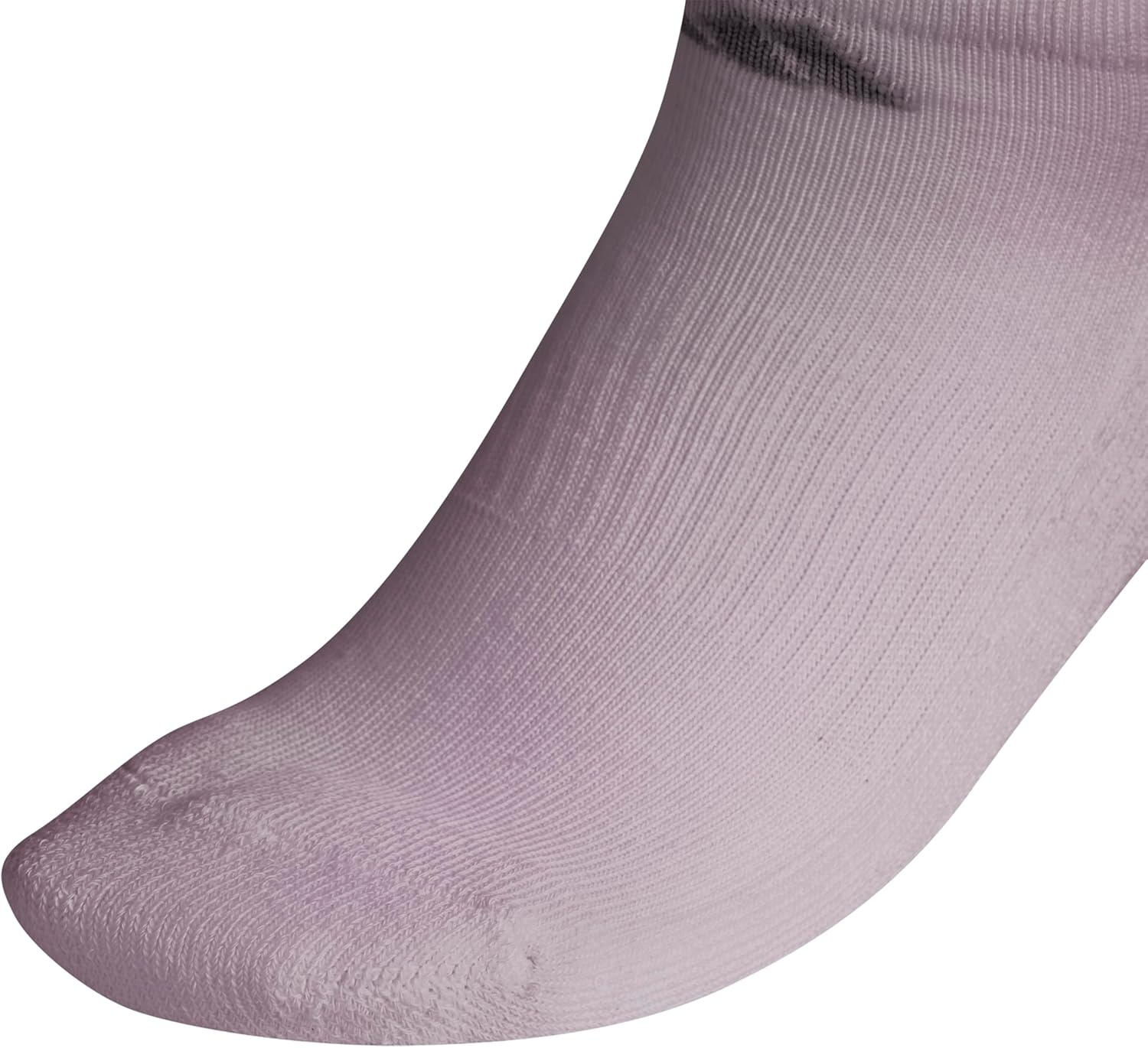 image:imageadidas Womens Athletic Cushioned No Show Socks 6 Pairs Durable amp ComfortablePreloved Fig PurpleClear Onix GreyWhite