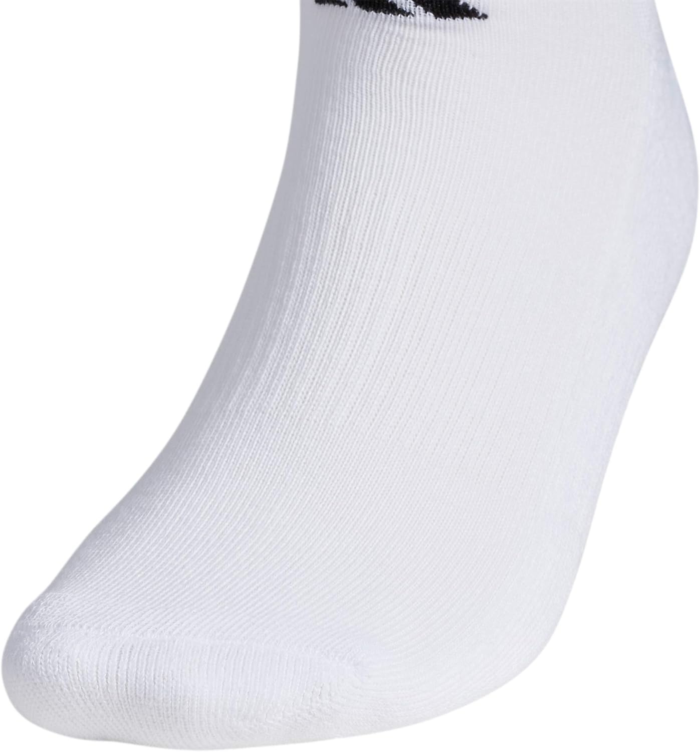 image:imageadidas Womens Athletic Cushioned No Show Socks 6 Pairs Durable amp ComfortableWhiteBlackWhite
