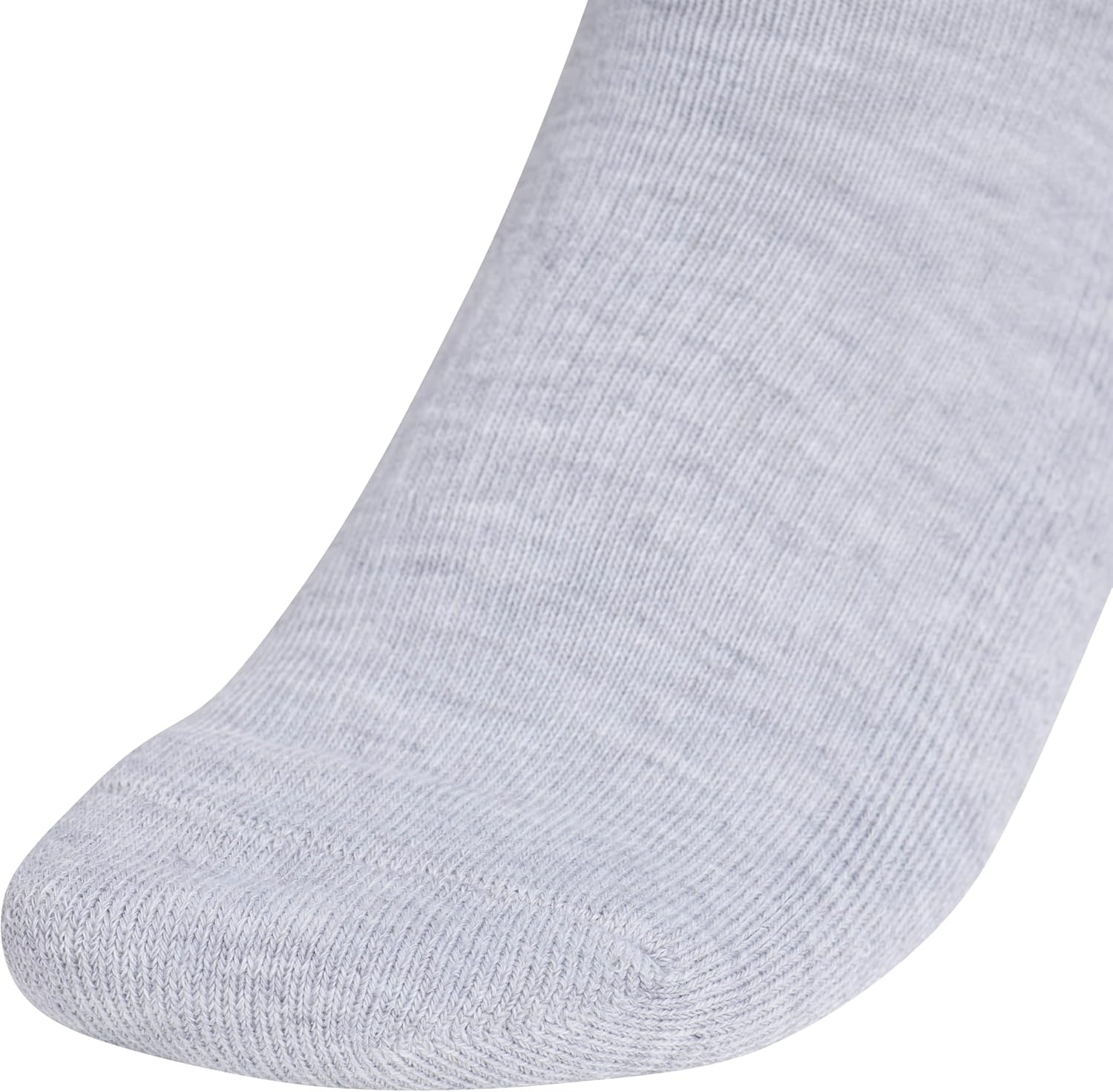 image:imageadidas Womens Athletic Cushioned Quarter Ankle Socks 6 Pairs Durable amp ComfortableCool Light HeatherClear PinkDark Blue