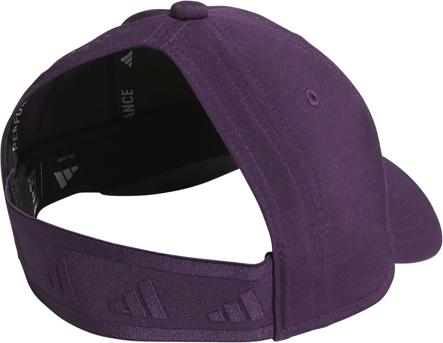 image:imageadidas Womens Backless Ponytail Hat Open Back Baseball CapAurora Plum Purple2