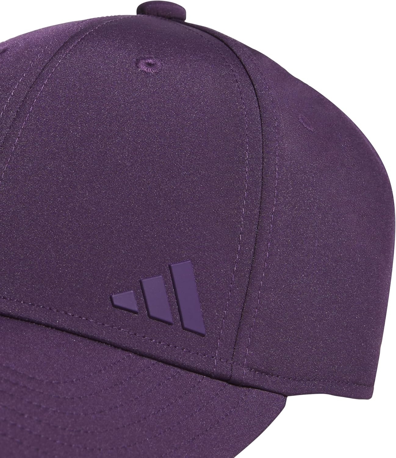 image:imageadidas Womens Backless Ponytail Hat Open Back Baseball CapAurora Plum Purple2