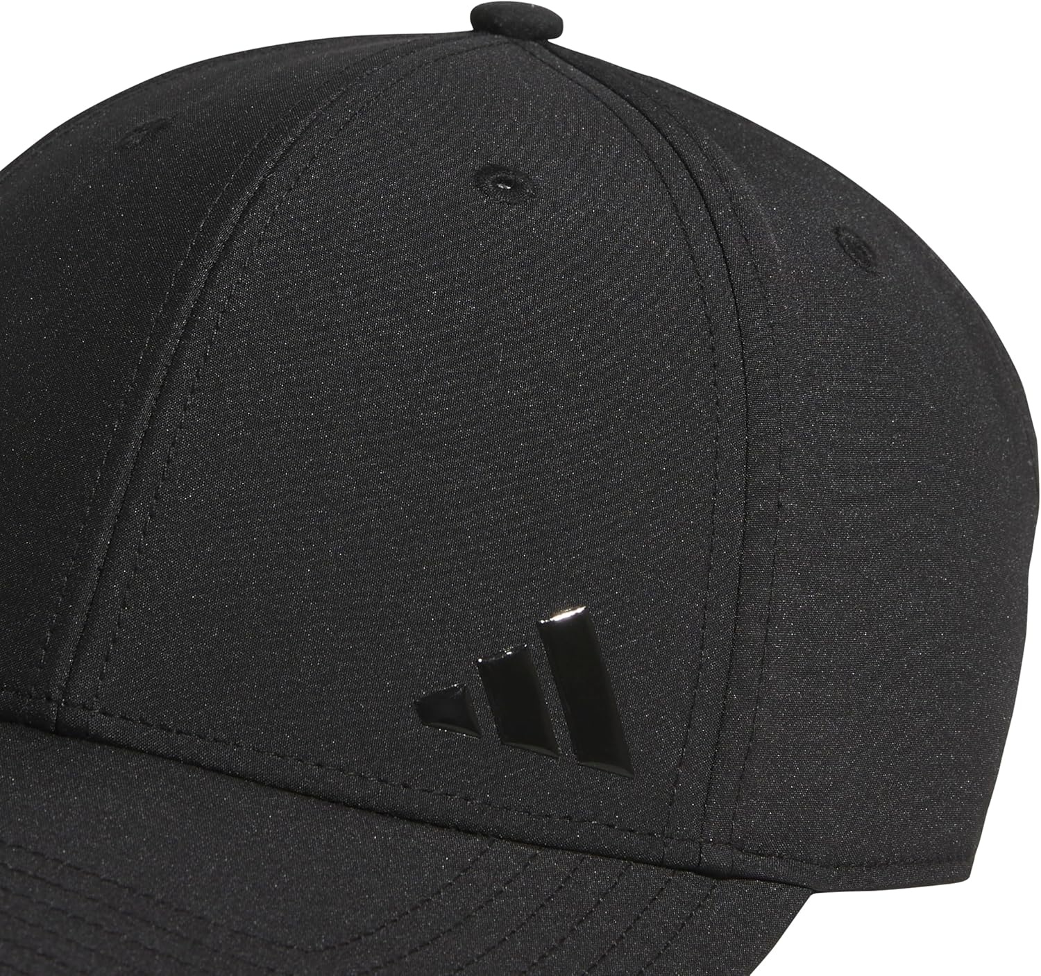 image:imageadidas Womens Backless Ponytail Hat Open Back Baseball CapBlackBlack3