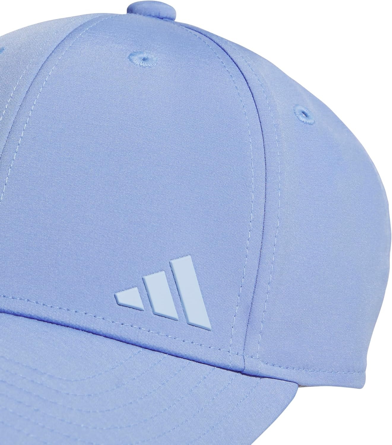 image:imageadidas Womens Backless Ponytail Hat Open Back Baseball CapBlue FusionGlow Blue2
