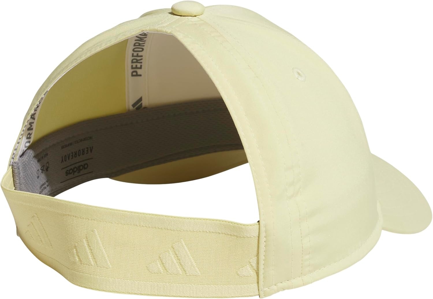 image:imageadidas Womens Backless Ponytail Hat Open Back Baseball CapPowder Yellow2