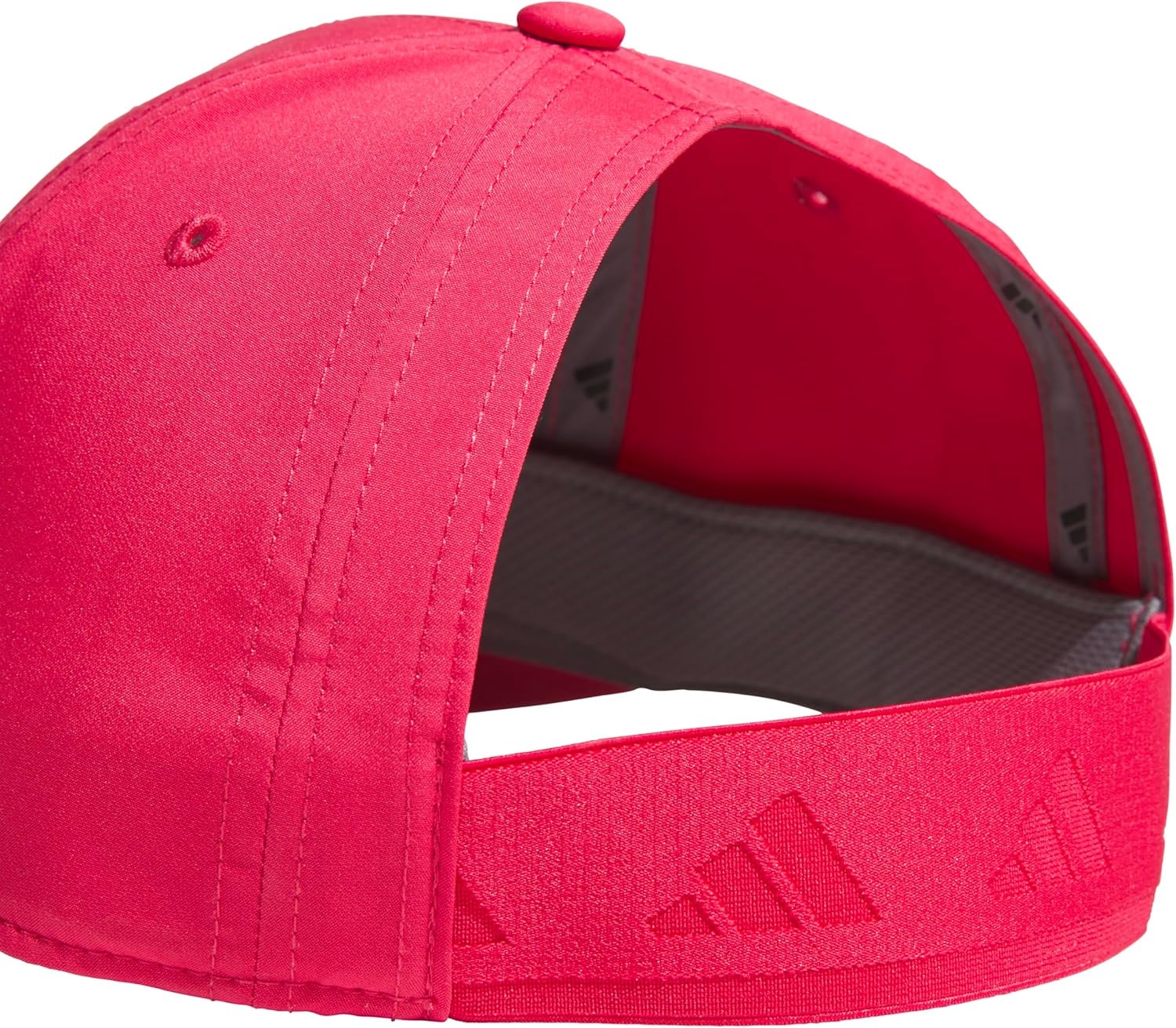 image:imageadidas Womens Backless Ponytail Hat Open Back Baseball CapPower PinkPower Pink3