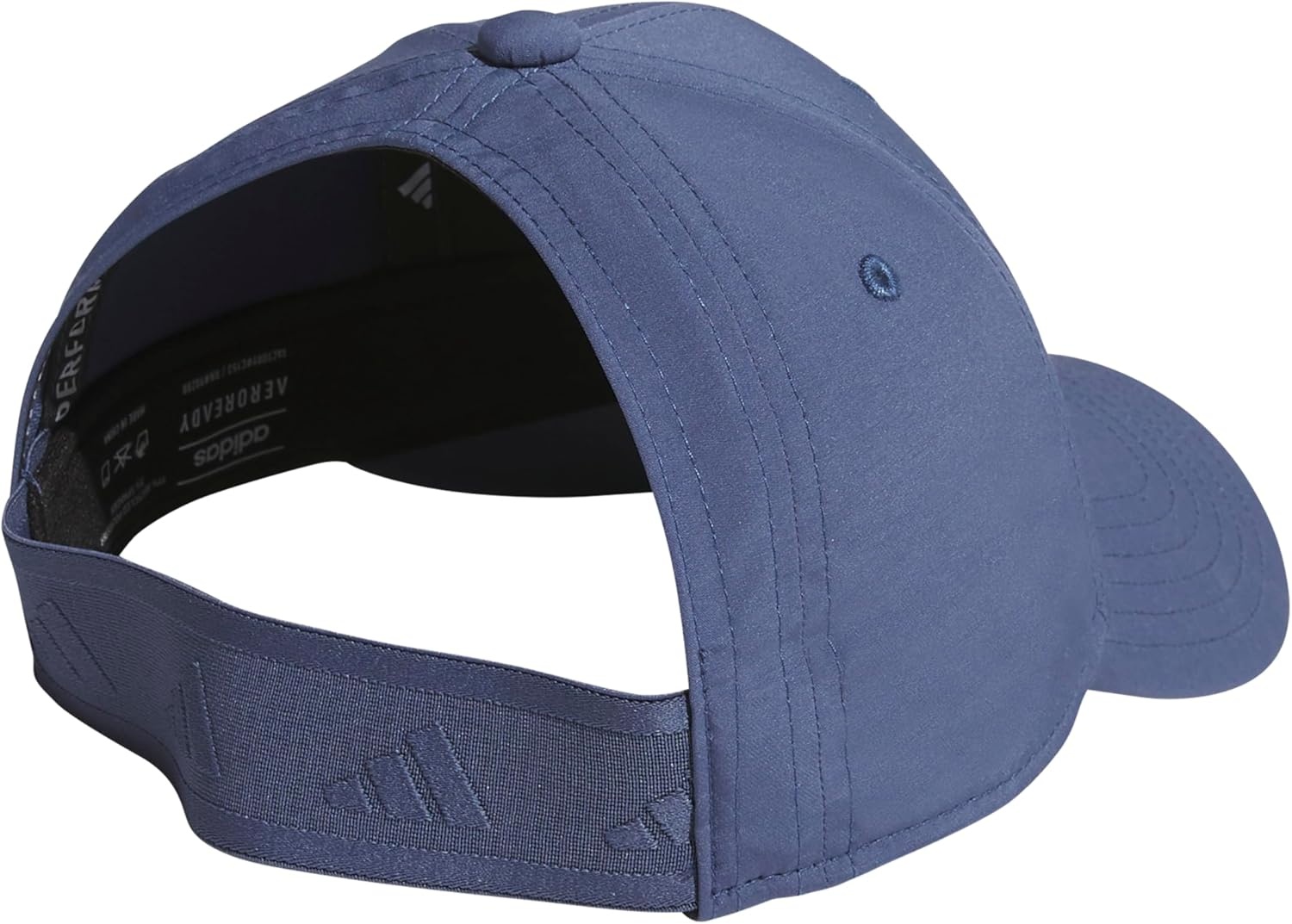 image:imageadidas Womens Backless Ponytail Hat Open Back Baseball CapPreloved Ink BlueSilver Metallic2