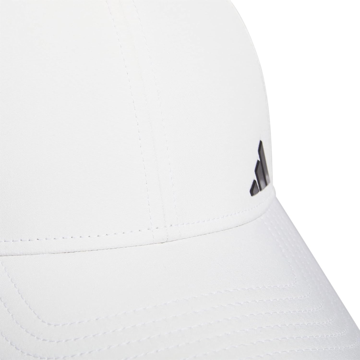image:imageadidas Womens Backless Ponytail Hat Open Back Baseball CapWhiteBlack1
