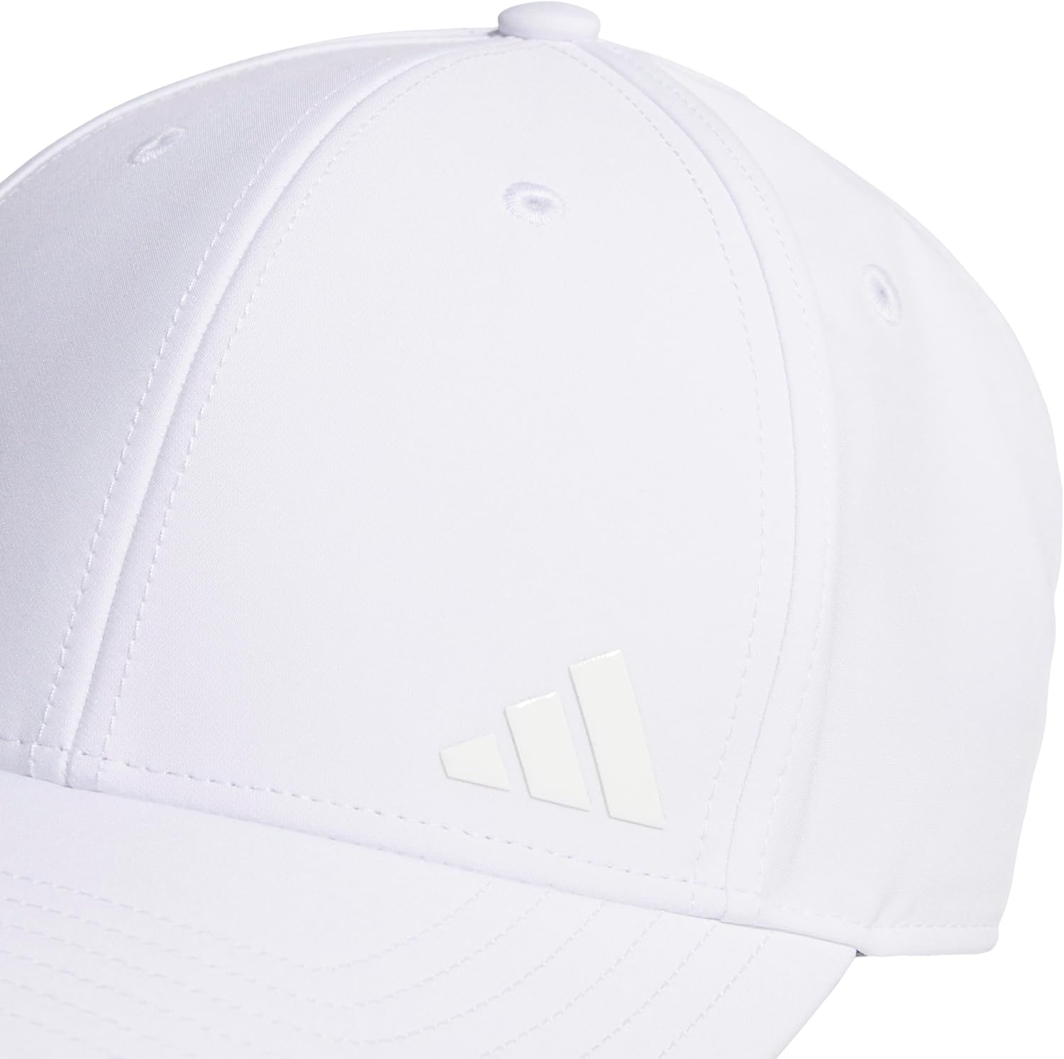 image:imageadidas Womens Backless Ponytail Hat Open Back Baseball CapWhiteWhite3