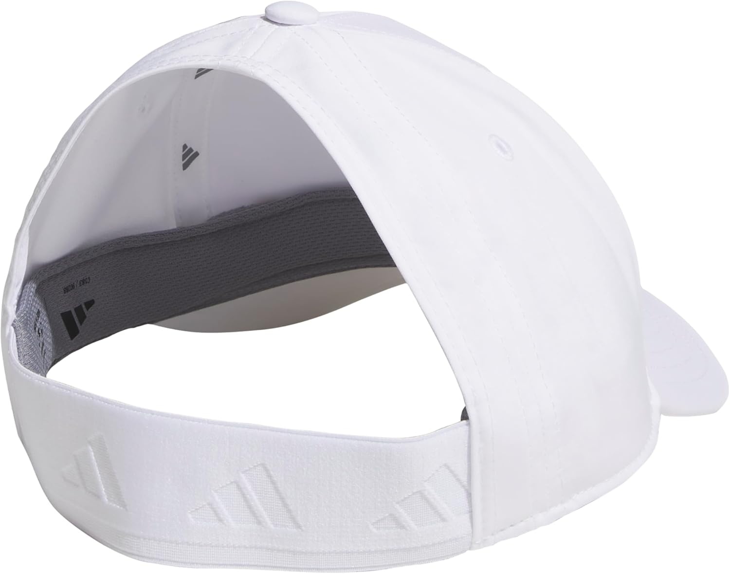 image:imageadidas Womens Backless Ponytail Hat Open Back Baseball CapWhiteWhite3