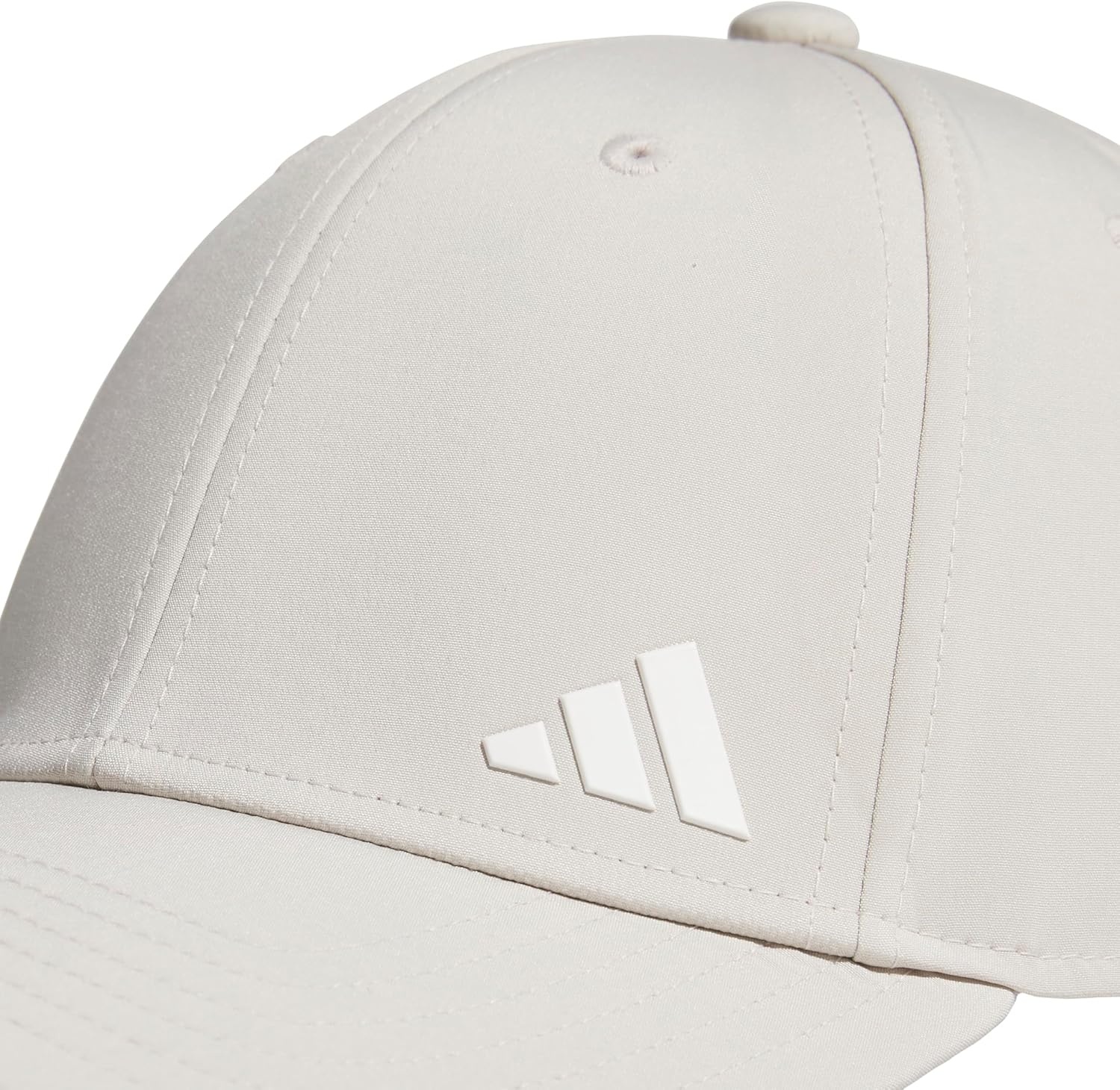 image:imageadidas Womens Backless Ponytail Hat Open Back Baseball CapWonder Alumina GreyWhite2