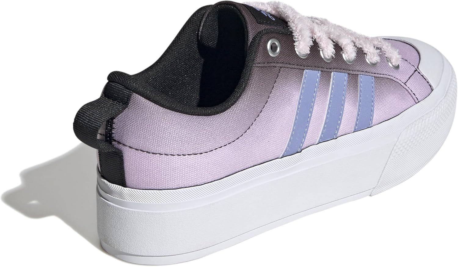 image:imageadidas Womens Bravada 20 Platform Sneakers Shoes Casual BlueBlackBlue Spark MetClear Pink