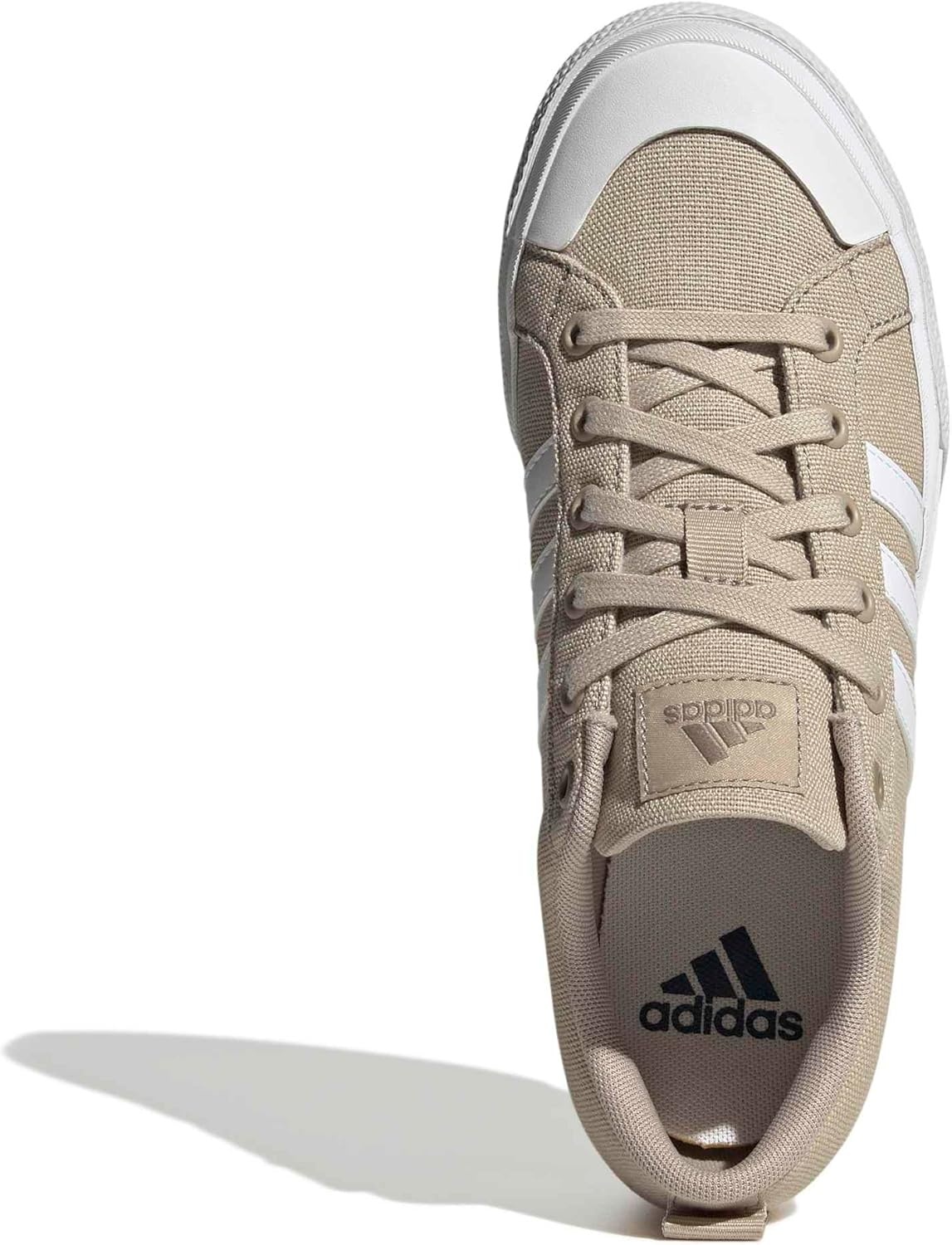 image:imageadidas Womens Bravada 20 Platform Sneakers Shoes Casual BlueClay BrownWhiteCyber Metallic