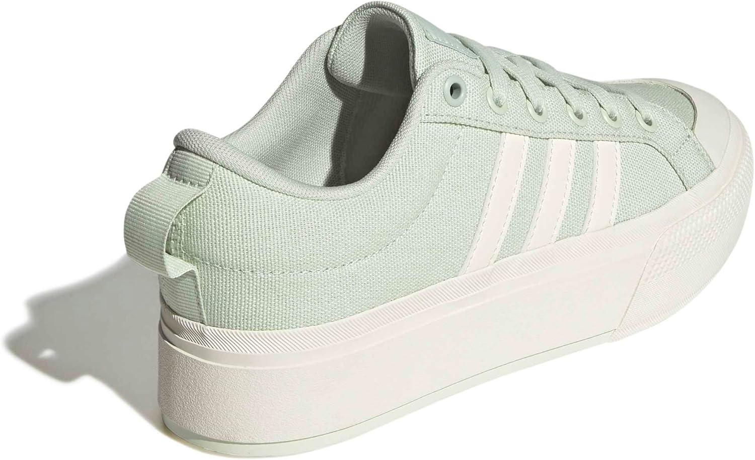 image:imageadidas Womens Bravada 20 Platform Sneakers Shoes Casual BlueLinen GreenOff WhiteLinen Green