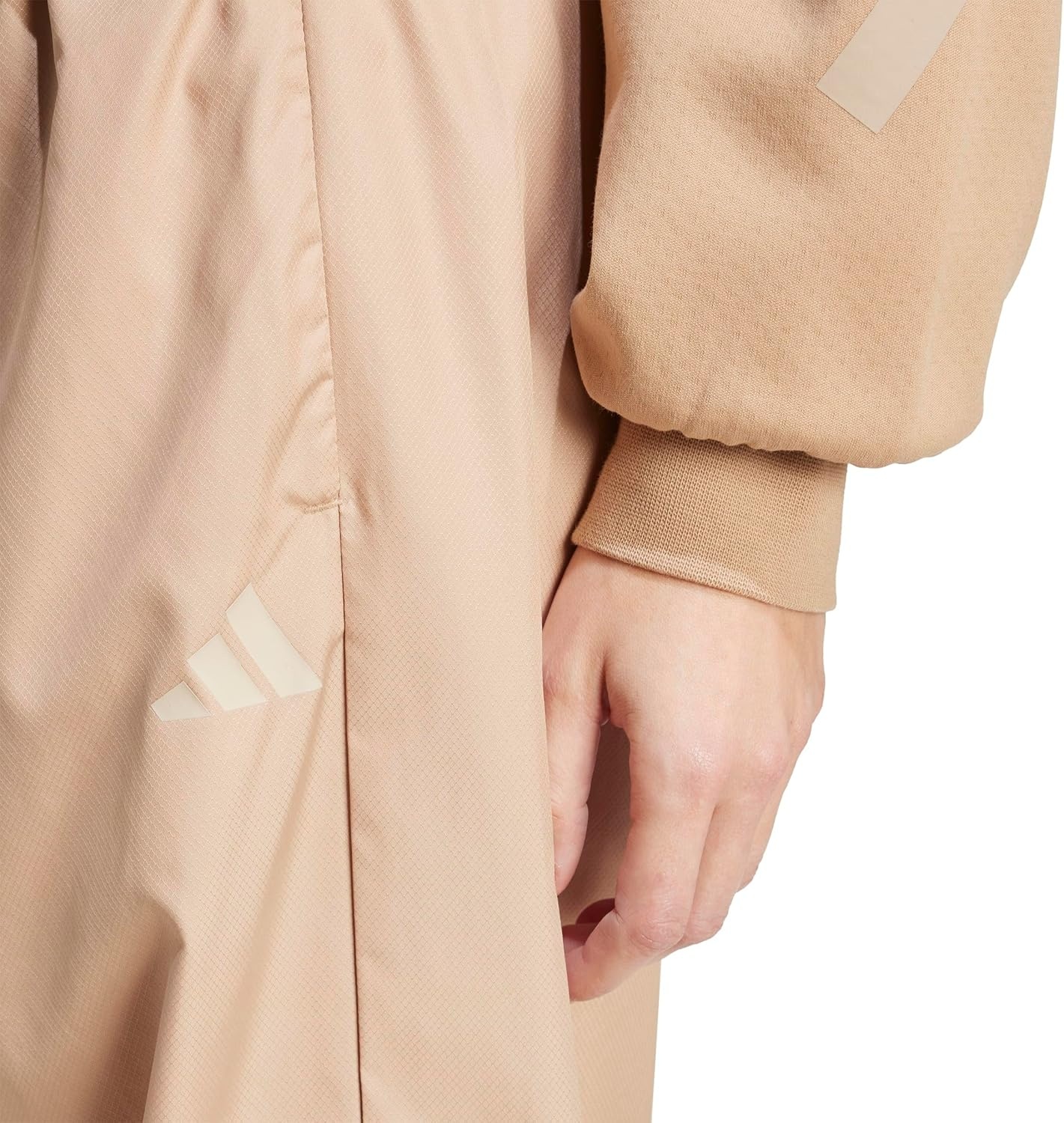 image:imageadidas Womens City Tech Utility Woven Cargo PantsWarm Sandstone