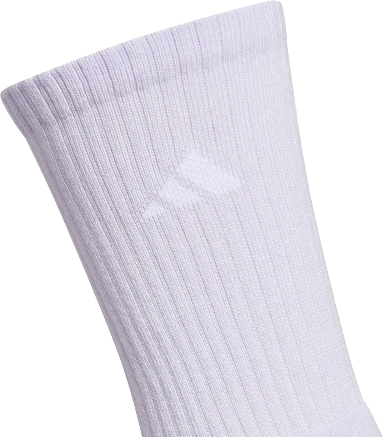 image:imageadidas Womens Cushioned Crew Socks 3 Pairs Durable amp ComfortableFrozen PurpleClear Onix GreySolar Purple4