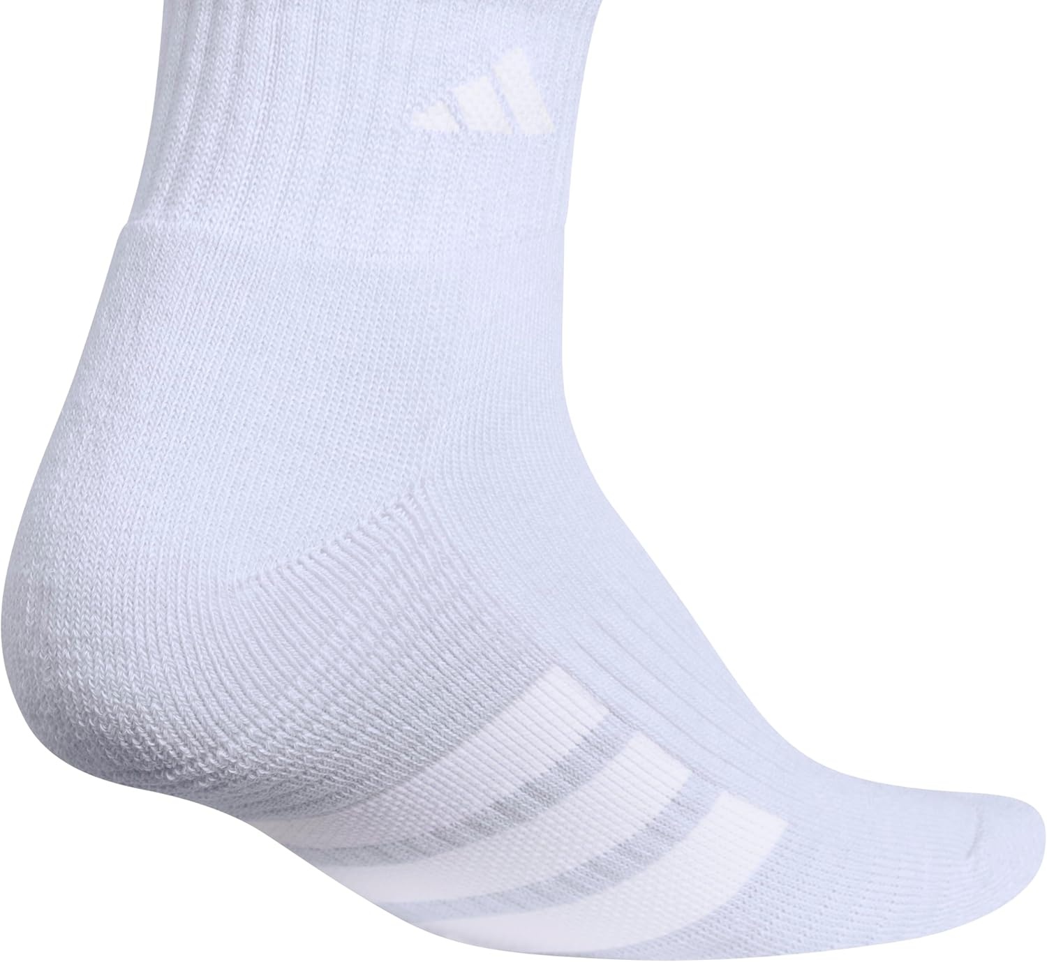 image:imageadidas Womens Cushioned Quarter Ankle Socks 3 Pairs Durable amp ComfortableFrozen PurpleClear Onix GreySolar Purple4