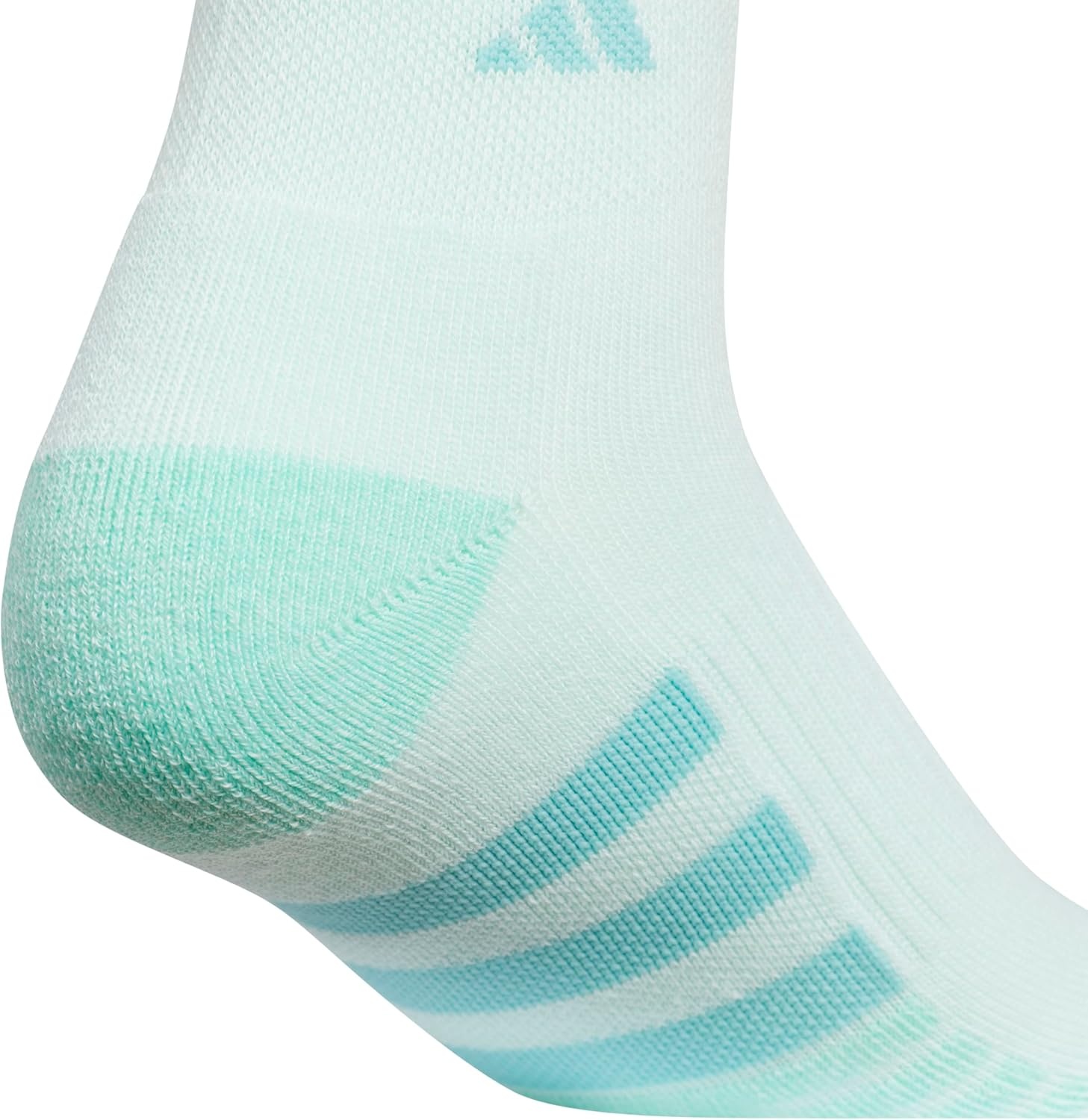 image:imageadidas Womens Cushioned Quarter Ankle Socks 3 Pairs Durable amp ComfortableHalo Mint GreenWhiteGrey3