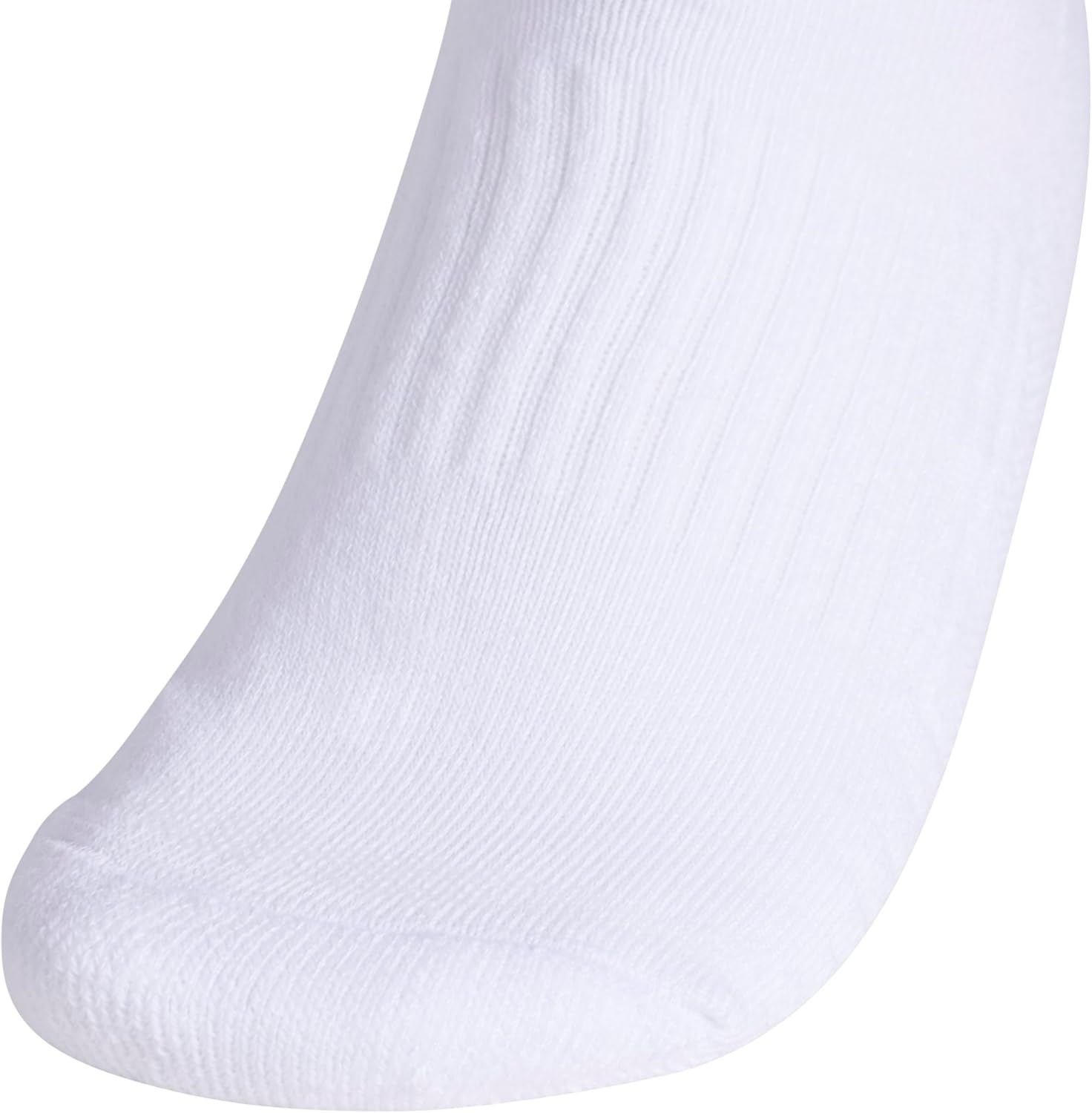 image:imageadidas Womens Cushioned Quarter Ankle Socks 3 Pairs Durable amp ComfortableWhiteClear Onix Grey3