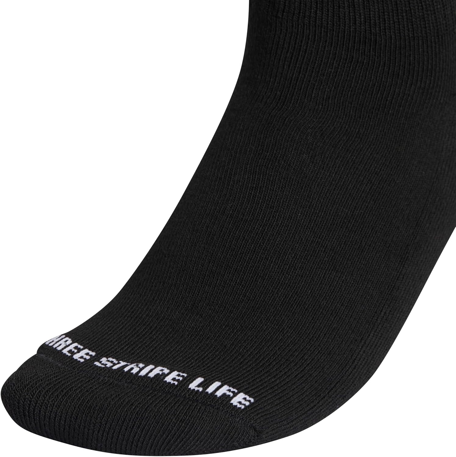 image:imageadidas Womens Cushioned Sport High Quarter Socks 3 Pairs Durable amp ComfortableBlackWhite2