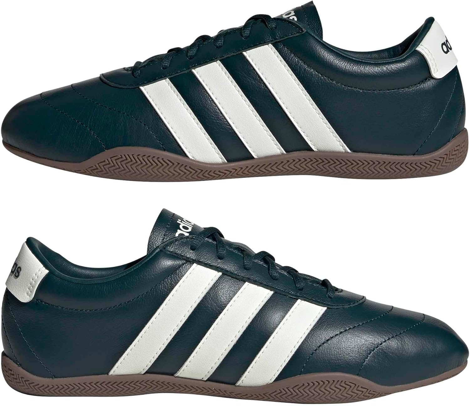 image:imageadidas Womens Grand Court Lo SneakersAurora IvyOff WhiteAurora Ivy