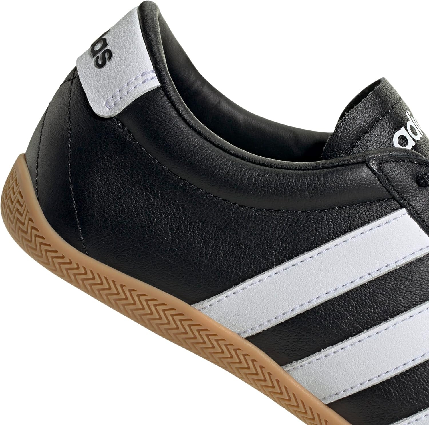 image:imageadidas Womens Grand Court Lo SneakersBlackWhiteGum