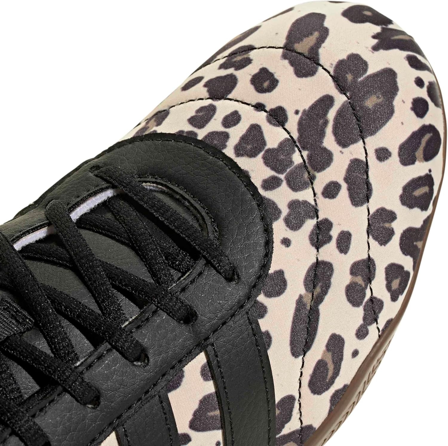 image:imageadidas Womens Grand Court Lo SneakersCrystal LinenBlackKhaki