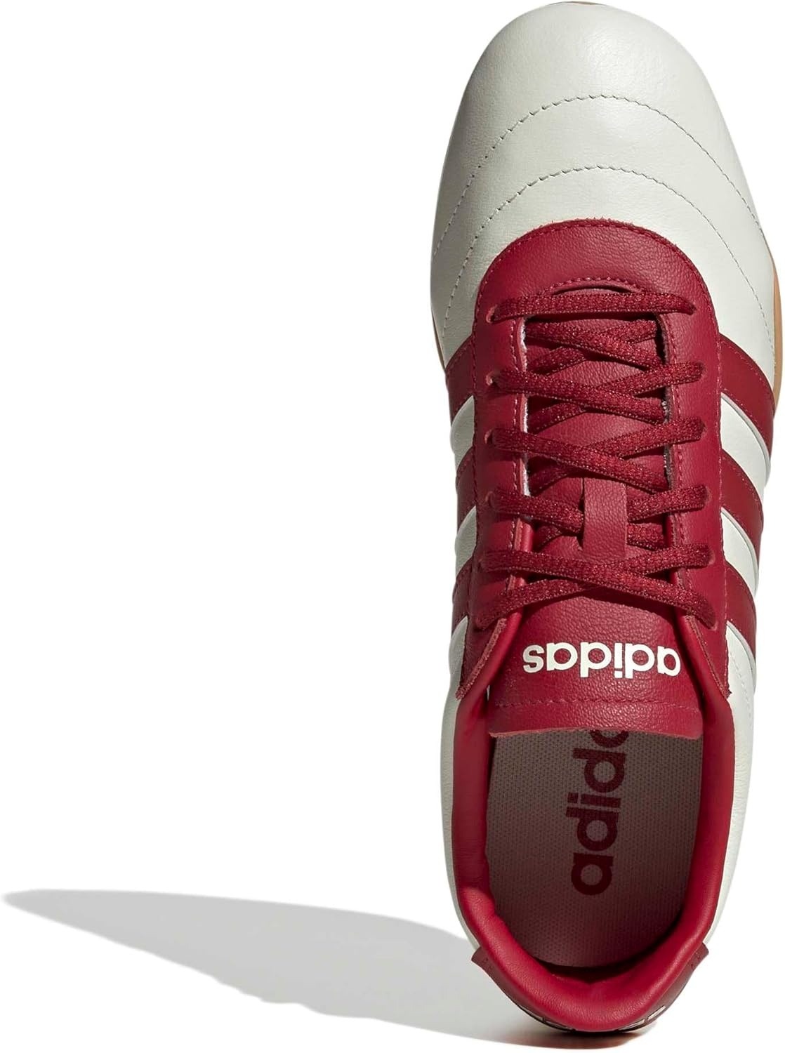image:imageadidas Womens Grand Court Lo SneakersIvoryTeam Victory RedGum
